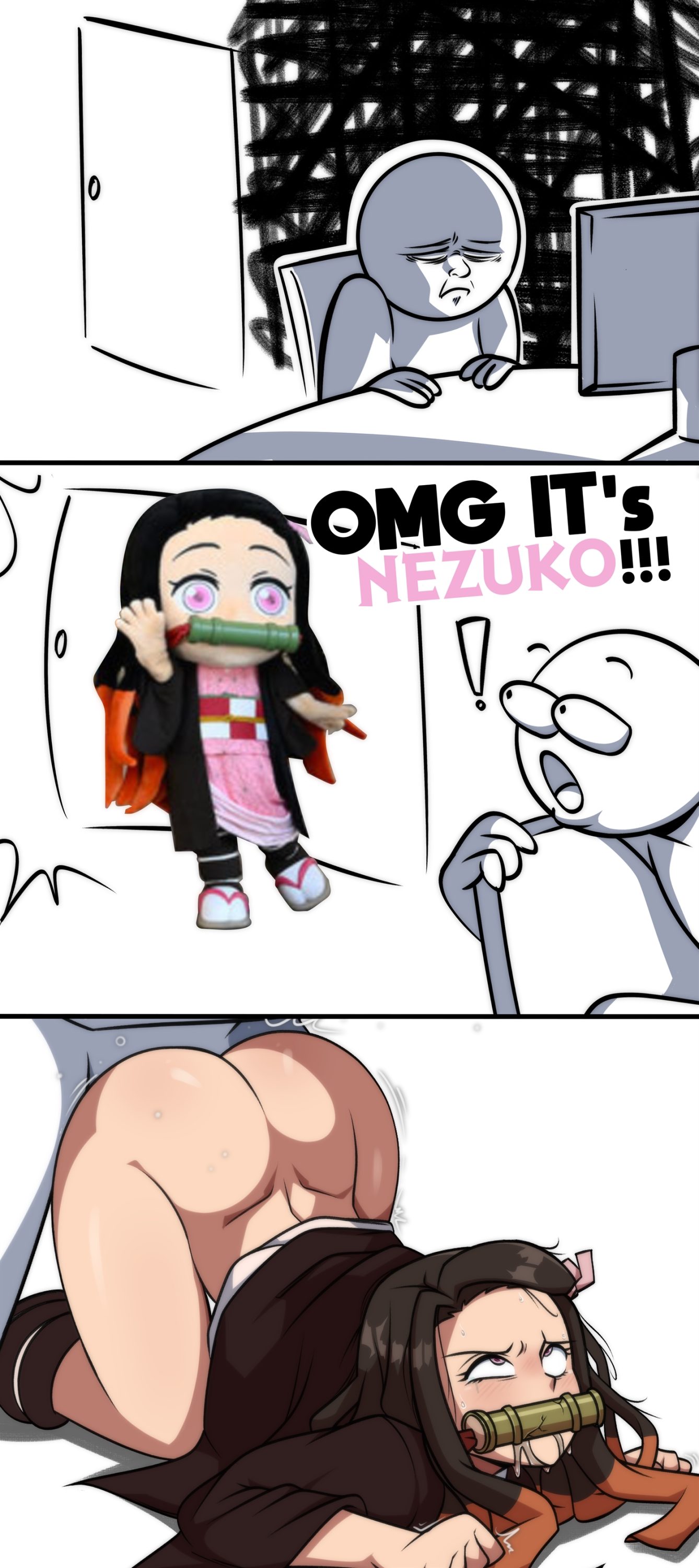 Nezuko Kamado Hentai 27