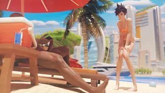 Tracer On Lifeguard Duty